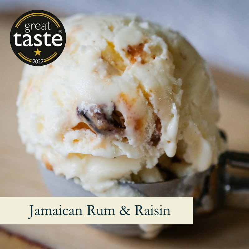Jamaican Rum and Raisin award