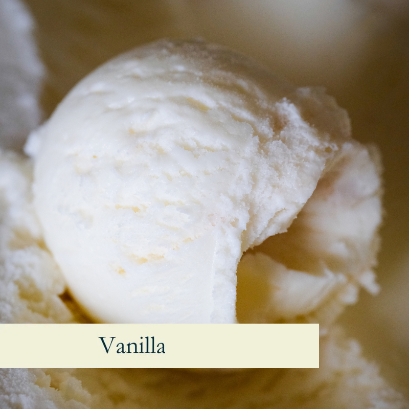 Yorvale vanilla ice cream